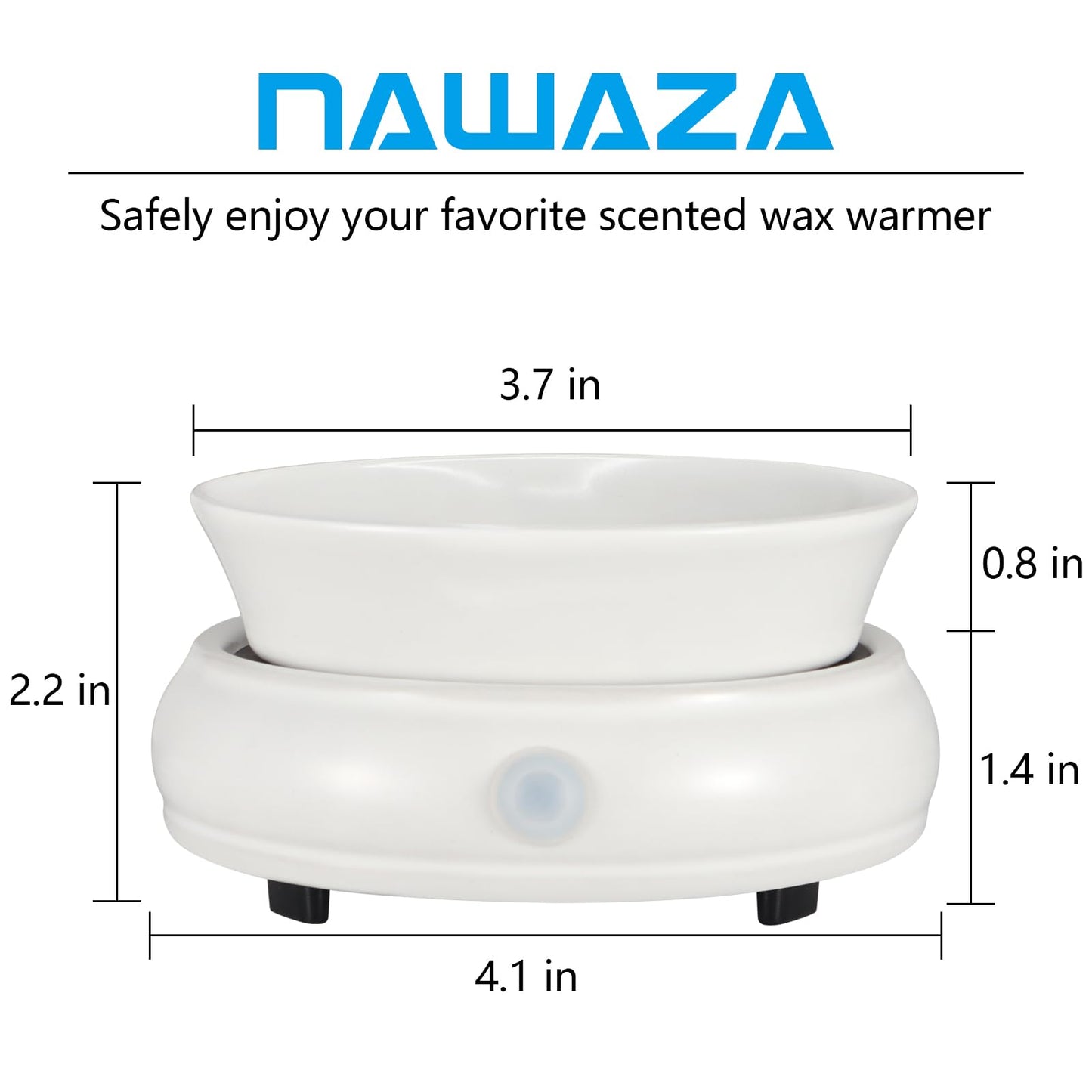 Ceramic Wax Warmer 3 in 1