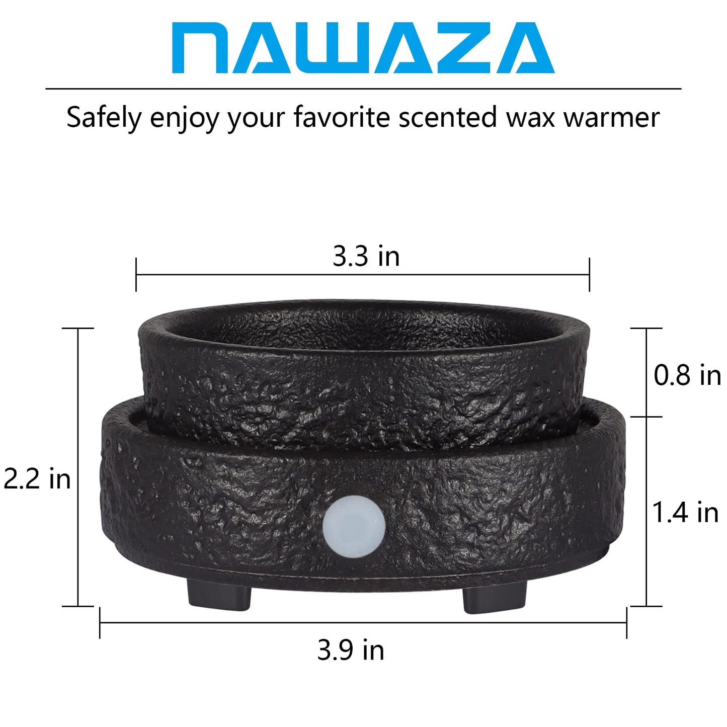 Ceramic Wax Melt Warmer Fragrance, 3 in1 Electric Candle Wax Warmer