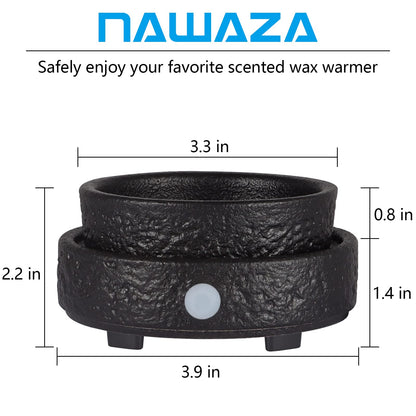 Ceramic Wax Melt Warmer Fragrance, 3 in1 Electric Candle Wax Warmer