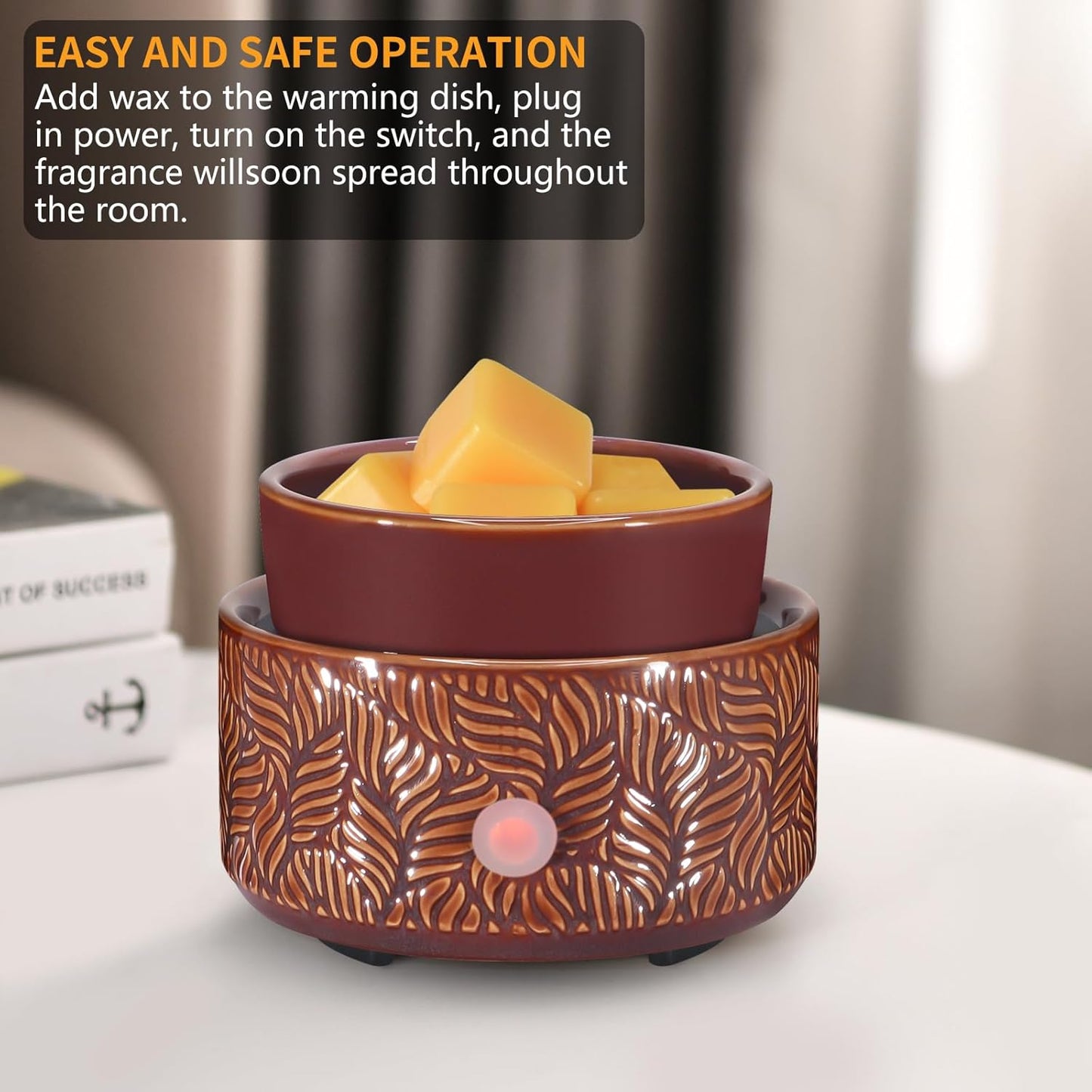 Ceramic Wax Warmer 3 in 1