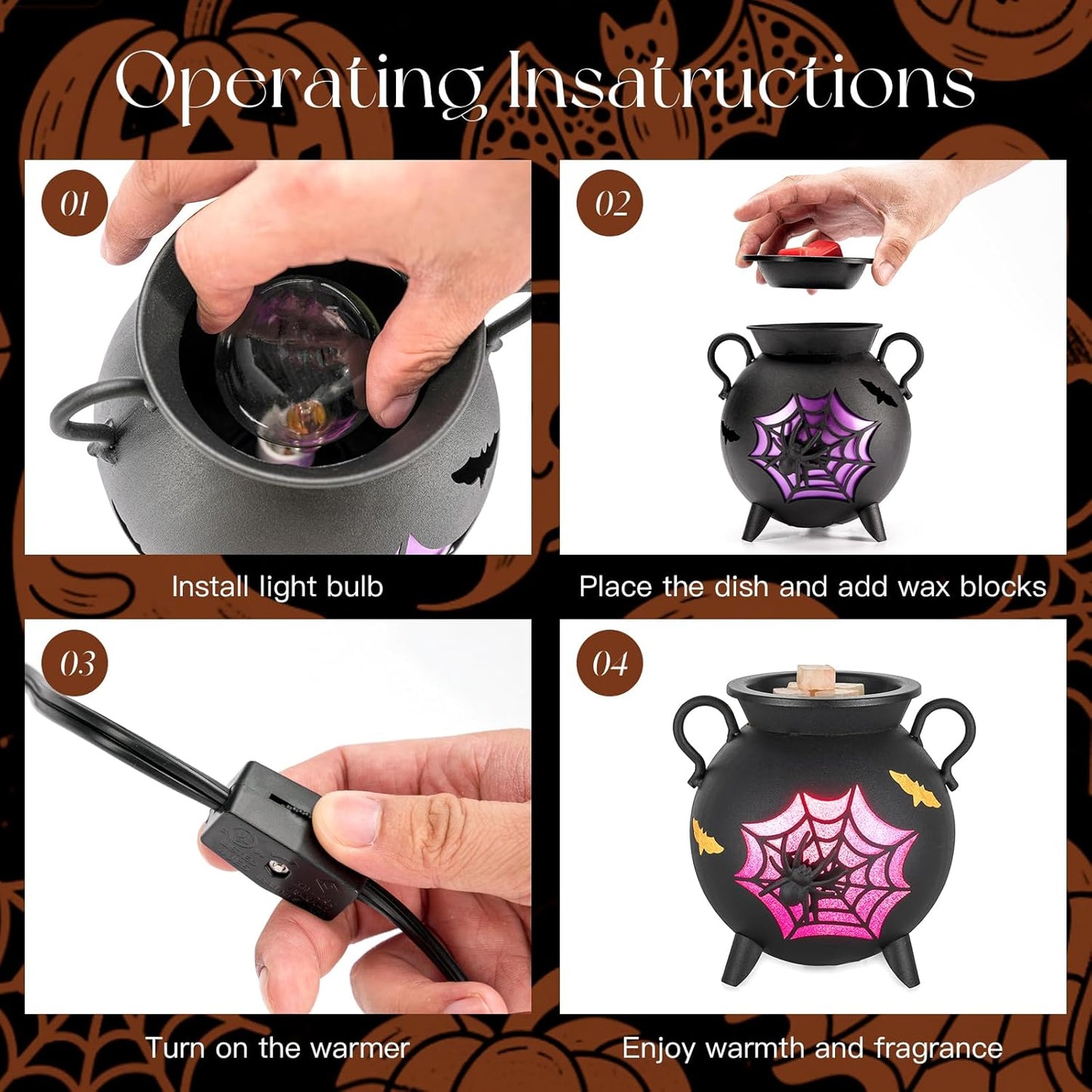 Halloween Wax Melt Warmer