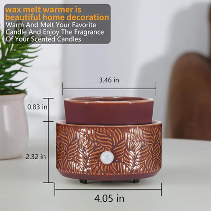 Ceramic Wax Warmer 3 in 1
